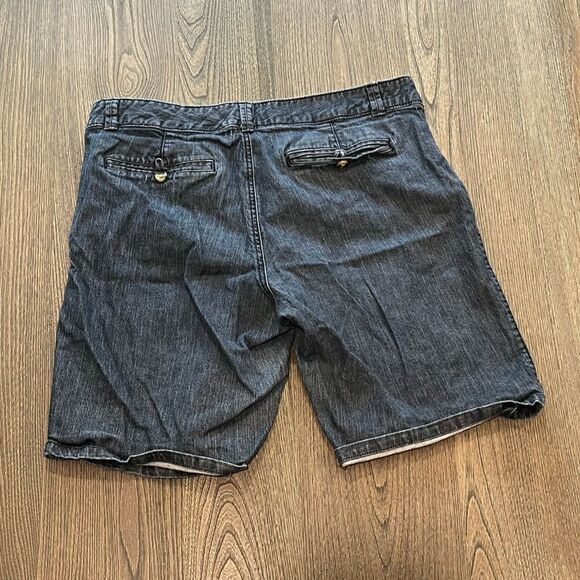 Dockers Black Bermuda Denim Shorts Size 12 - Picture 7 of 7